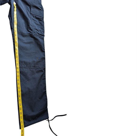 5.11 Tactical Ripstop Cargo Pants Men M Long Ripstop Hiking Camping Navy Blue - Picture 16 of 16